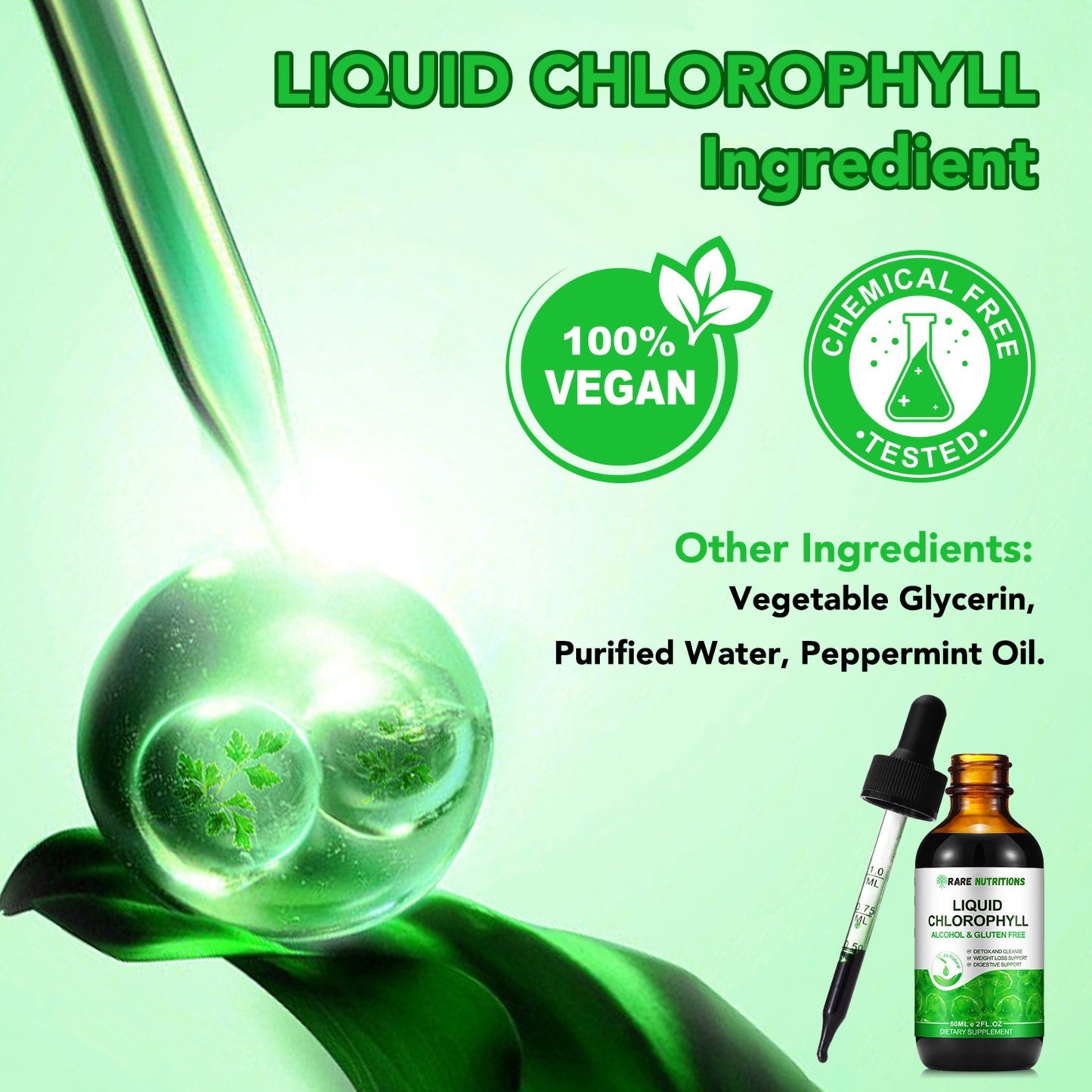RARE™ Chlorophyll Detox & Blood Sugar Support