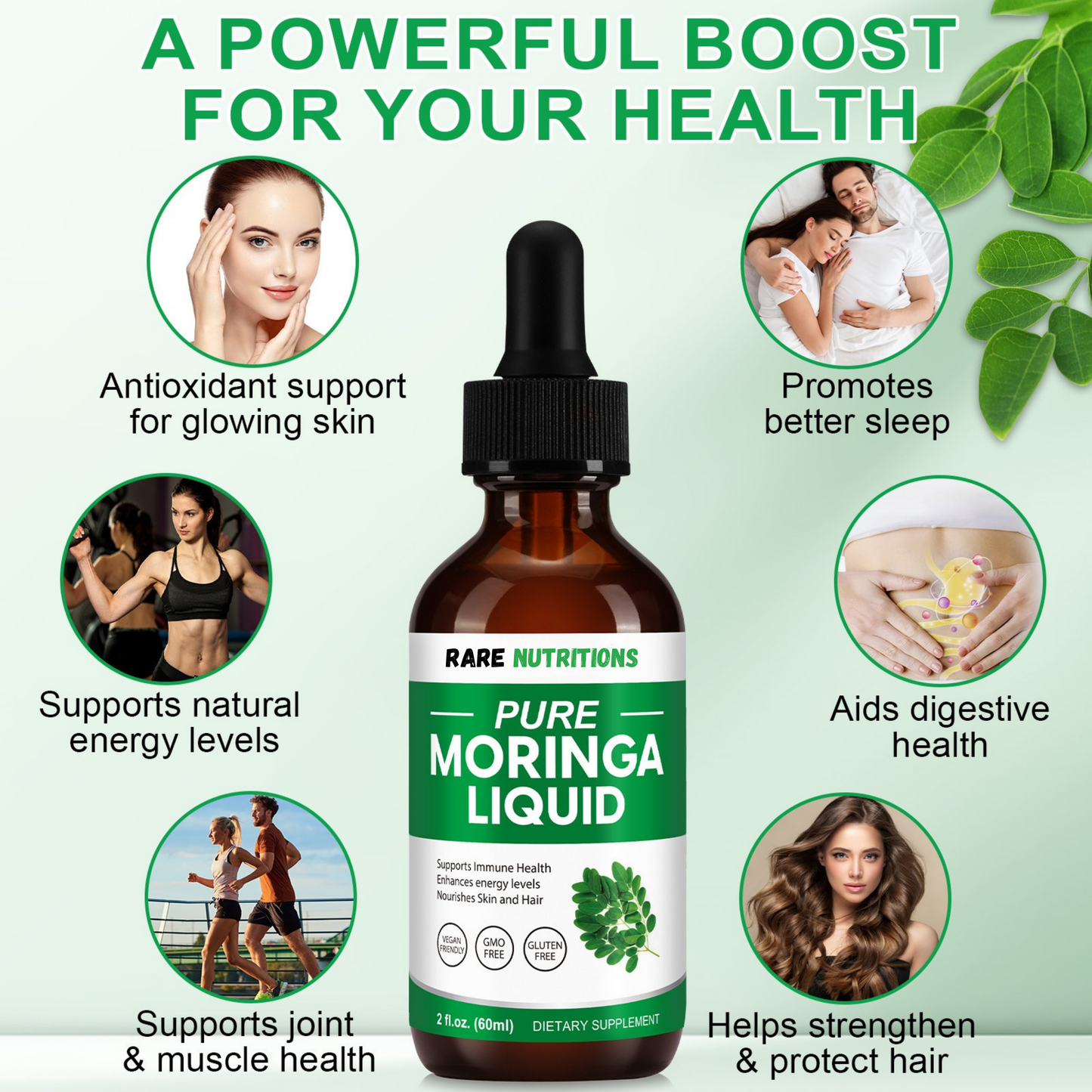 RARE™ 100% Organic Moringa Drops