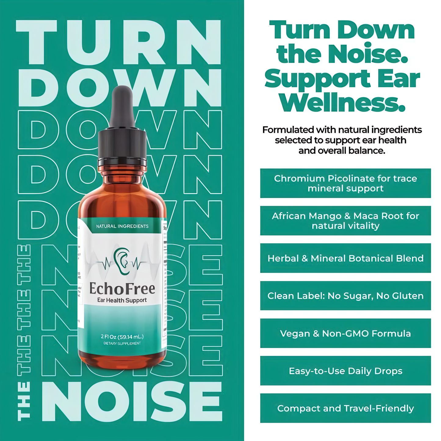 RARE™ 20-in-1 Tinnitus Relief Drops