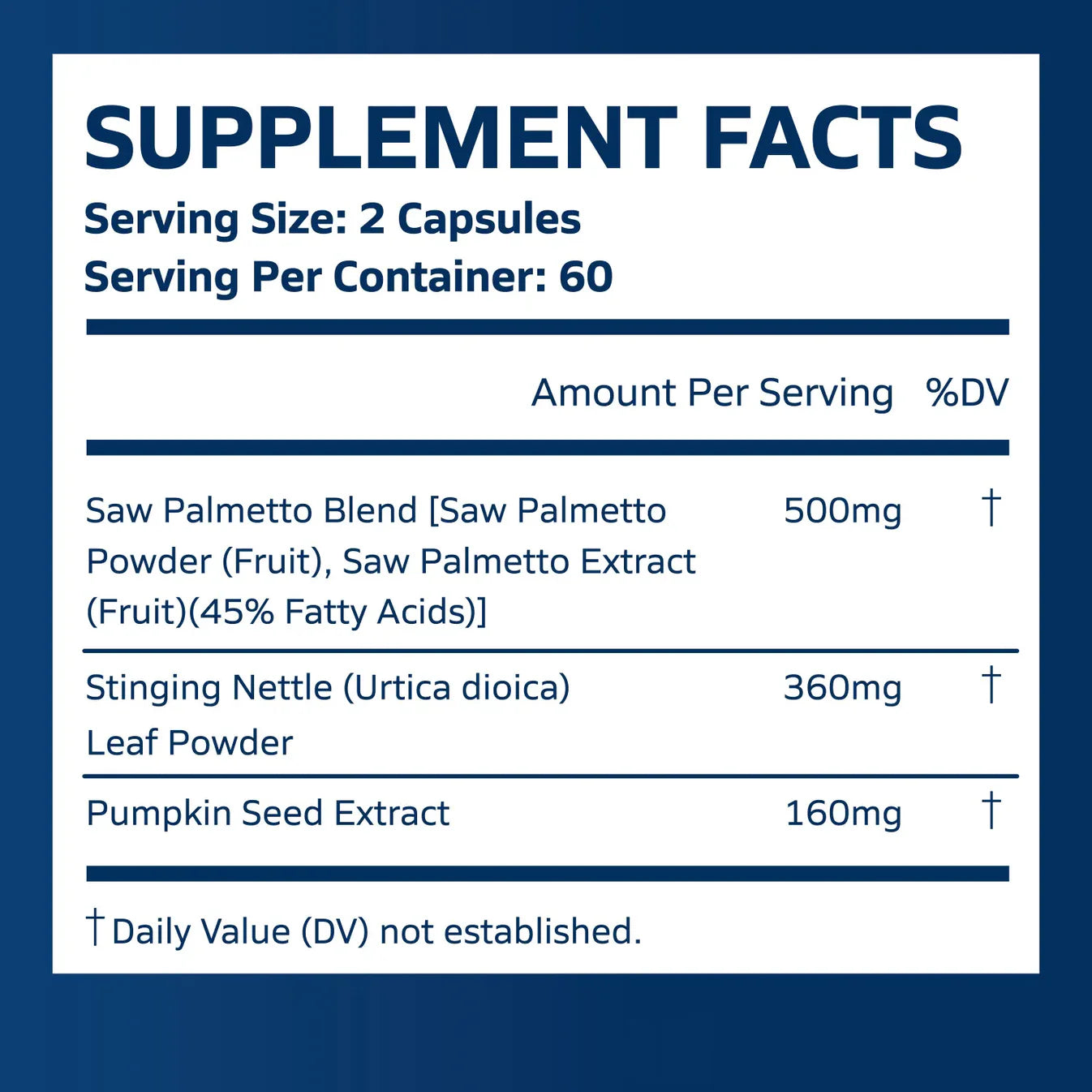 Prostate Health 3X Herbal Formula