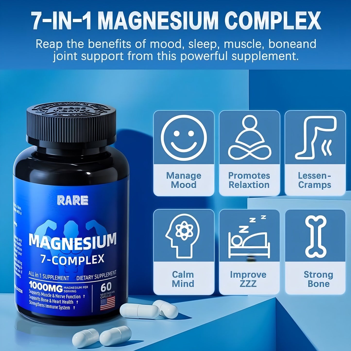 RARE™ 7-in-1 Magnesium Complex Formula