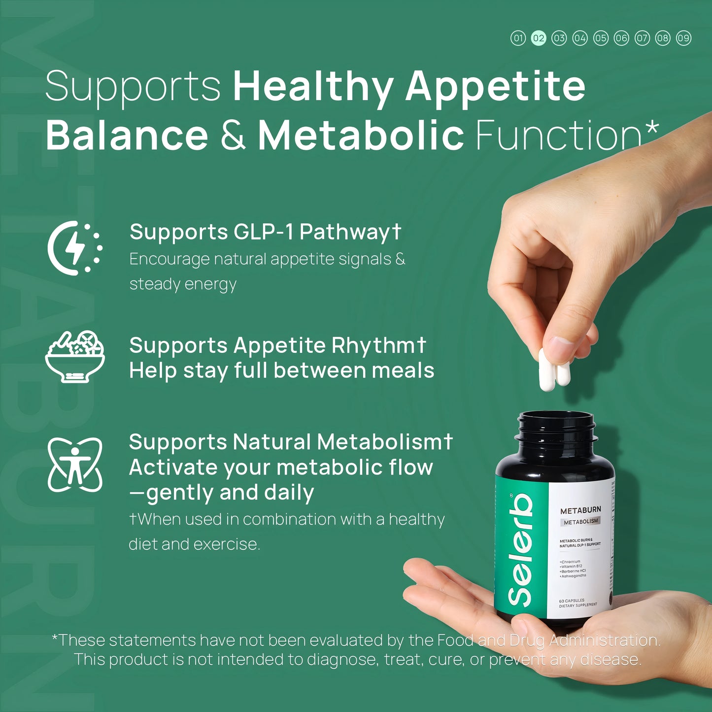 RARE™ Metaburn 8-in-1 Natural Formula