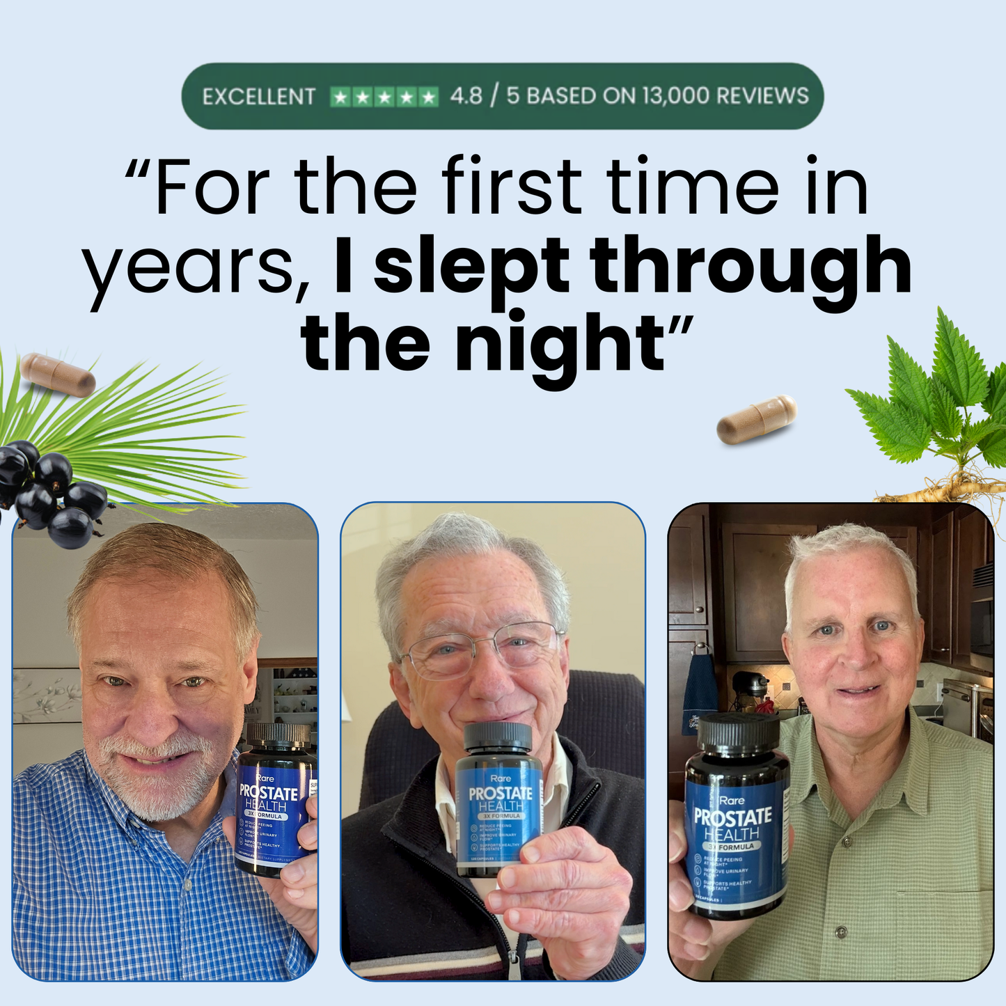 Prostate Health 3X Herbal Formula