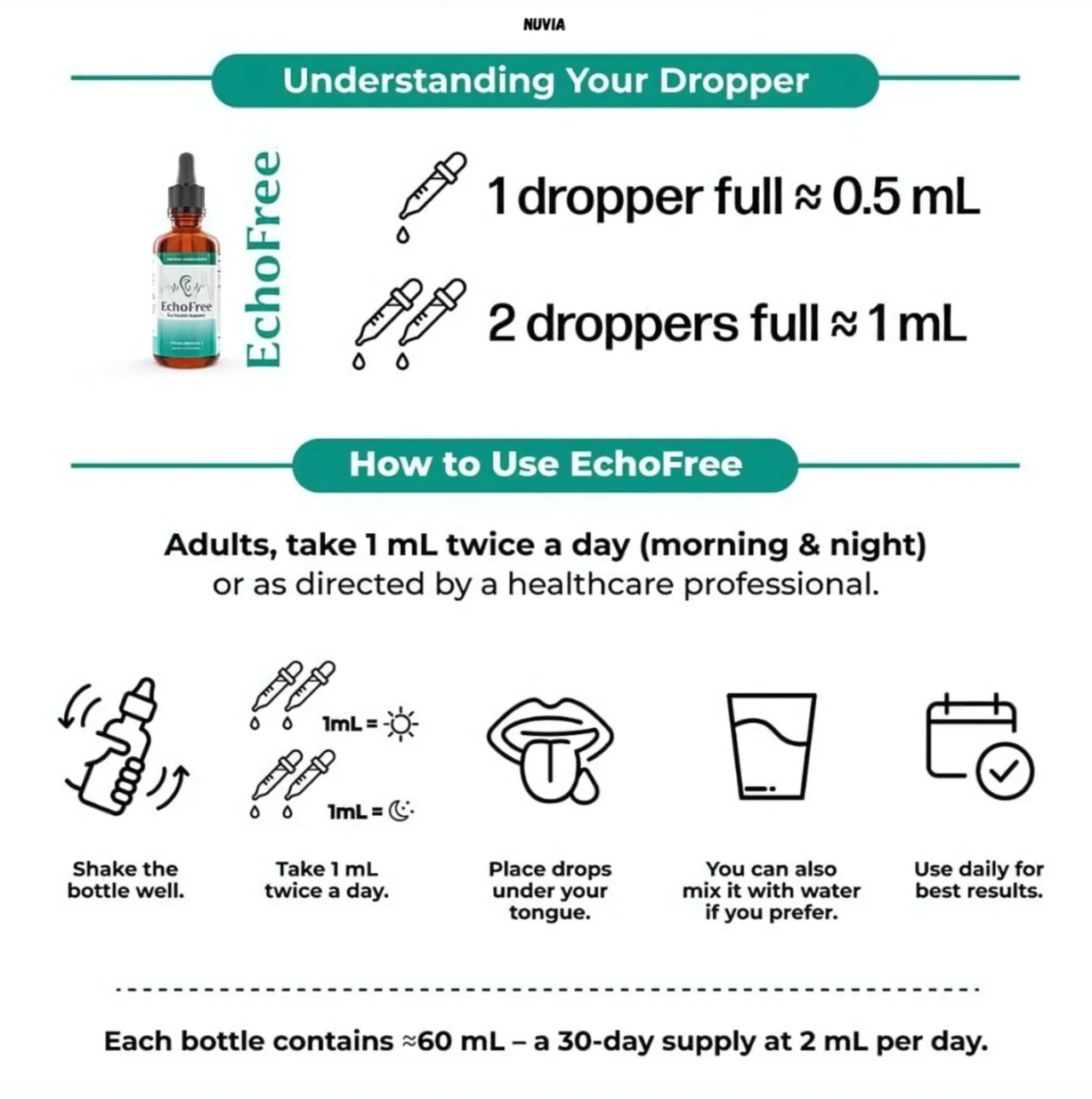 RARE™ 20-in-1 Tinnitus Relief Drops