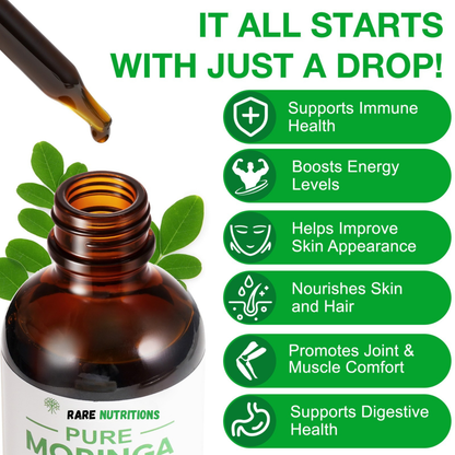 RARE™ 100% Organic Moringa Drops