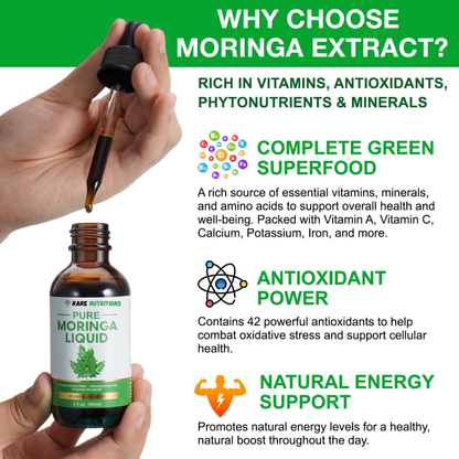 RARE™ 100% Organic Moringa Drops