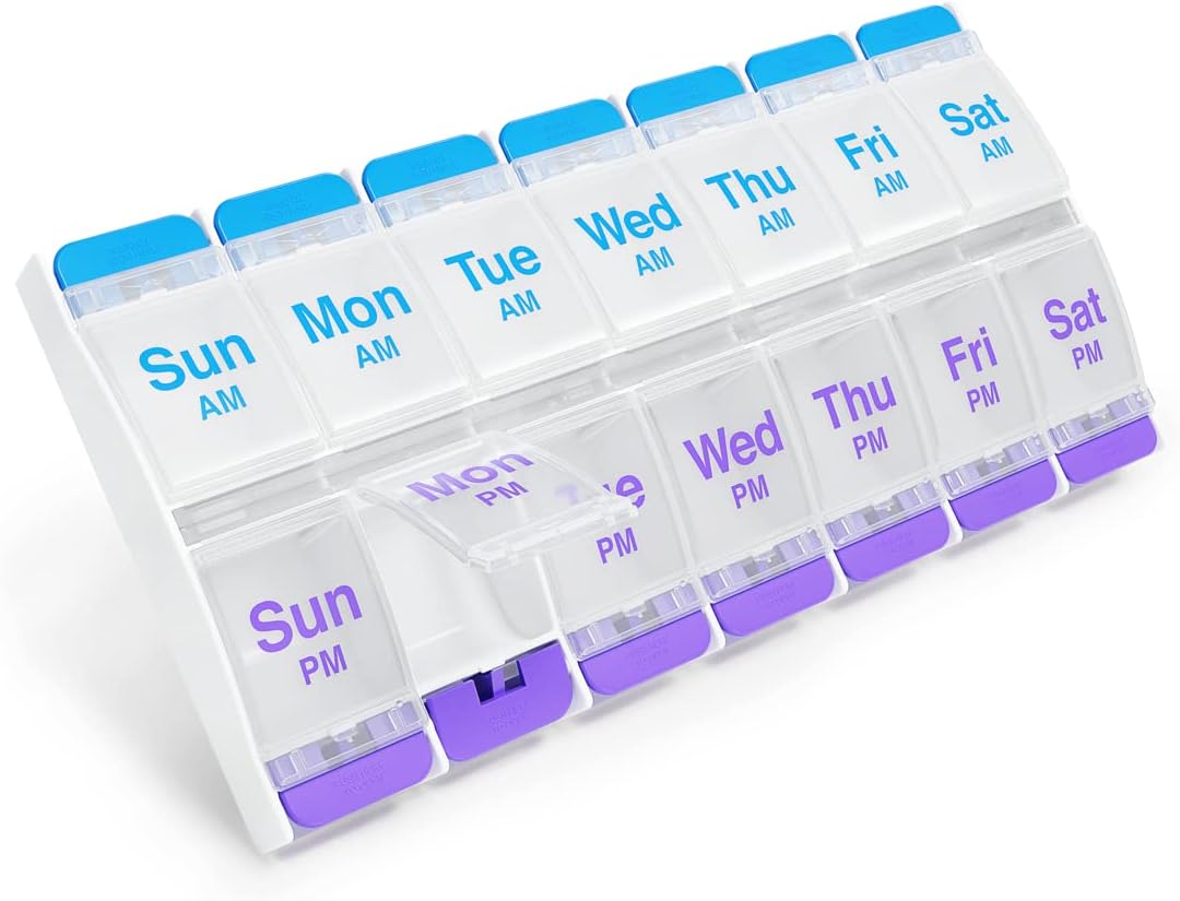 Supplement & Pill Weekly Organizer